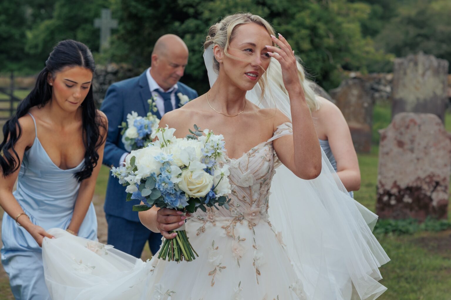 Armathwaite Hall Wedding Photographer Bride